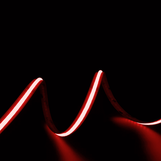 Tira COB RGB colorida de alta densidad sin puntos