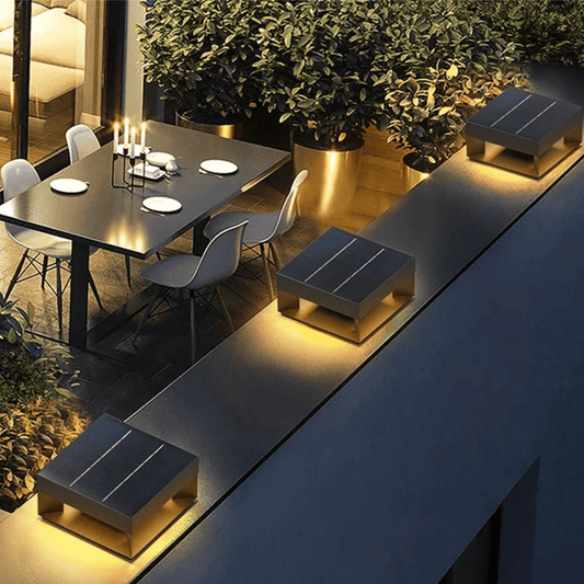 Baliza solar LED sobremuro CCT